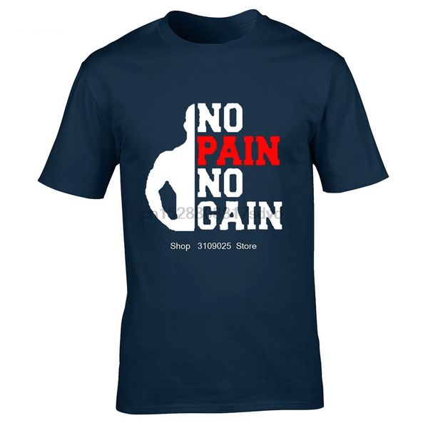 diy print t shirt no pain no gain men t shirt bodybuilding cage fighting short sleeve mens tshirt
diy print t shirt no pain no gain men t shirt bodybuilding cage fighting short sleeve mens tshirt