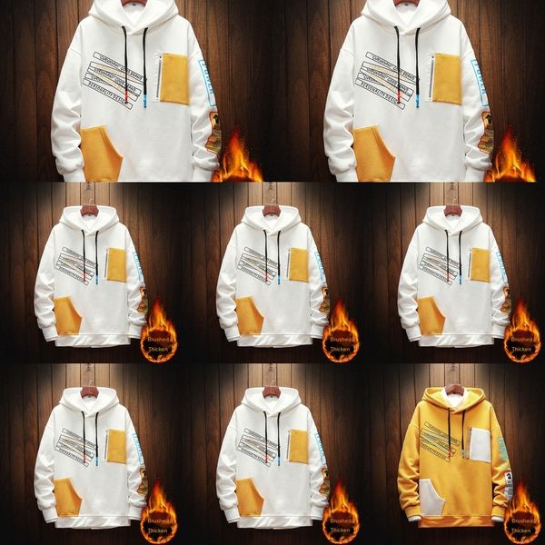 2019 autumn new men's sweater loose hooded large size sweatercoat sweatercloth casual fashion men's coat xd2v2, Black
2019 autumn new men's sweater loose hooded large size sweatercoat sweatercloth casual fashion men's coat xd2v2, Black