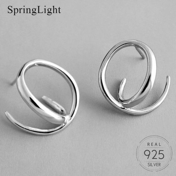 springlight irregular line of geometric round hoop earrings real 925 sterling silver handmade fine jewelry earrings for women, Golden;silver
springlight irregular line of geometric round hoop earrings real 925 sterling silver handmade fine jewelry earrings for women, Golden;silver