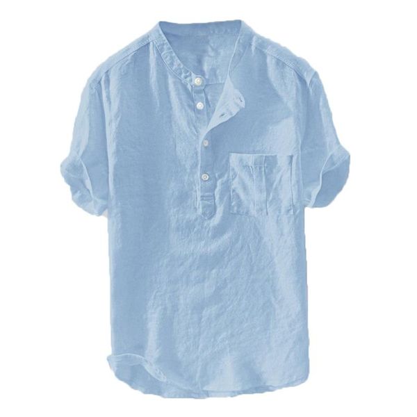 men's casual shirts mens shirt short sleeve cotton linen men loose collar hanging dyed gradient chemise homme drop #y4, White;black
men's casual shirts mens shirt short sleeve cotton linen men loose collar hanging dyed gradient chemise homme drop #y4, White;black