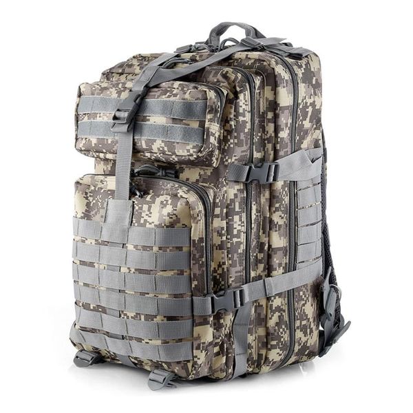 outdoor bags 45l tactical backpack trekking travel rucksack camping hiking oxford camouflage bag army molle
outdoor bags 45l tactical backpack trekking travel rucksack camping hiking oxford camouflage bag army molle