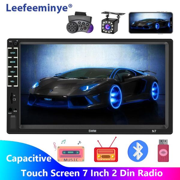 2 din car stereo audio radio 7 inch touchscreen 2din autoradio with mp3 usb sd fm bluetooth remote control rear view camera
2 din car stereo audio radio 7 inch touchscreen 2din autoradio with mp3 usb sd fm bluetooth remote control rear view camera