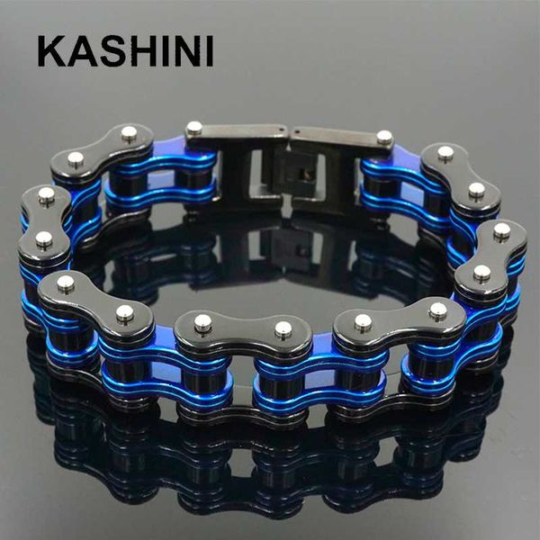 punk motorcycle chain men's blue black bracelet mens stainless steel biker bracelet men bicycle bike bracelets & bangles
punk motorcycle chain men's blue black bracelet mens stainless steel biker bracelet men bicycle bike bracelets & bangles