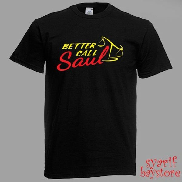 better call saul logo mens black t-shirt size s m l xl 2xl 3xl