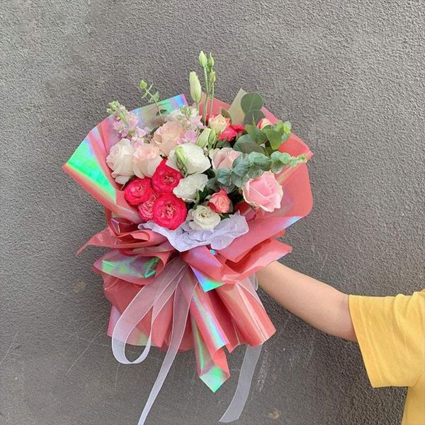 gift wrap bbc iridescent double sided flower wrapping paper florist bouquet packaging, 20 sheets
gift wrap bbc iridescent double sided flower wrapping paper florist bouquet packaging, 20 sheets