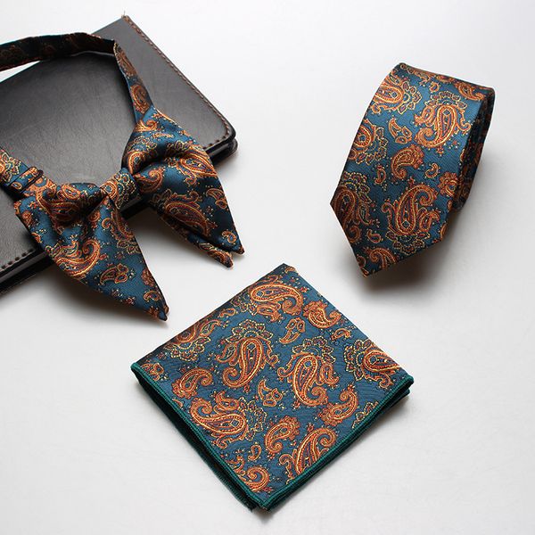 neck ties linbaiway paisley floral print set for men necktie+bowtie+handkerchief wedding business neckties gravatas, Blue;purple
neck ties linbaiway paisley floral print set for men necktie+bowtie+handkerchief wedding business neckties gravatas, Blue;purple