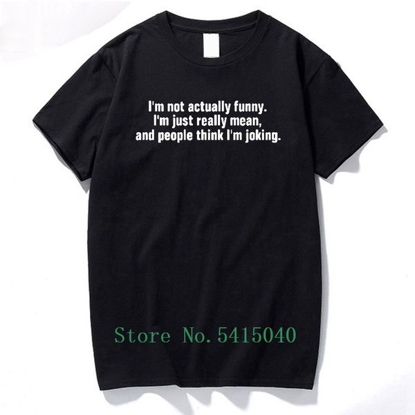 new men o-neck t shirt 100% cotton summer letter i am actually funny printed mens loose fit t-shirt plus size casual
new men o-neck t shirt 100% cotton summer letter i am actually funny printed mens loose fit t-shirt plus size casual