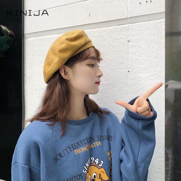 girl korean spring summer autumn versatile thin breathable beret women shopping pumpkin hat painter hat decorative flat, Blue;gray
girl korean spring summer autumn versatile thin breathable beret women shopping pumpkin hat painter hat decorative flat, Blue;gray
