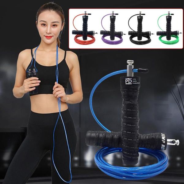 jump ropes steel wire rope skip speed & weighted with extra cable ball bearings anti-slip handle for double unders
jump ropes steel wire rope skip speed & weighted with extra cable ball bearings anti-slip handle for double unders