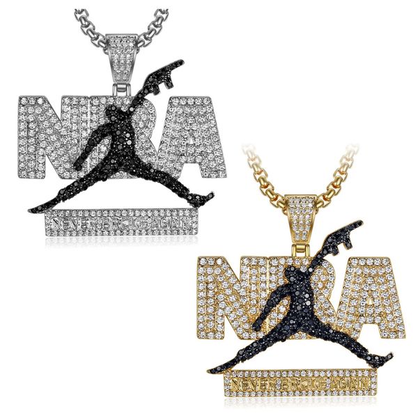hip-hop basketball letter men necklace cubic zircon pendant steel necklace men basketball sports jewelry, Silver
hip-hop basketball letter men necklace cubic zircon pendant steel necklace men basketball sports jewelry, Silver