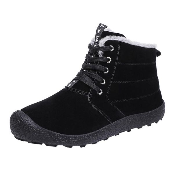 sagace men's boots short plush plus velvet strap velvet warm outdoor non-slip cotton tactical shoes men's snow boots, Black 
sagace men's boots short plush plus velvet strap velvet warm outdoor non-slip cotton tactical shoes men's snow boots, Black