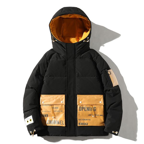winter popular brand white duck down jacket men ozhouzhan thick mixed colors large pocket hooded coat men's wear, Black
winter popular brand white duck down jacket men ozhouzhan thick mixed colors large pocket hooded coat men's wear, Black
