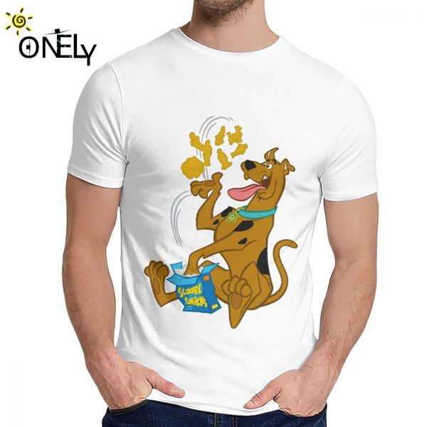 fashionable scooby snacks homme tee shirt man hipster great tee shirt round neck