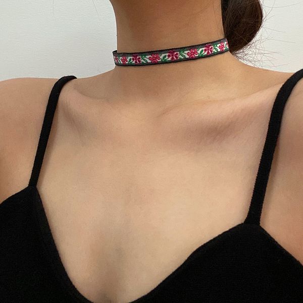 chokers vogallery handmade necklaces for women black pink orange flower embroidery short necklace sweet fashion choker, Golden;silver
chokers vogallery handmade necklaces for women black pink orange flower embroidery short necklace sweet fashion choker, Golden;silver