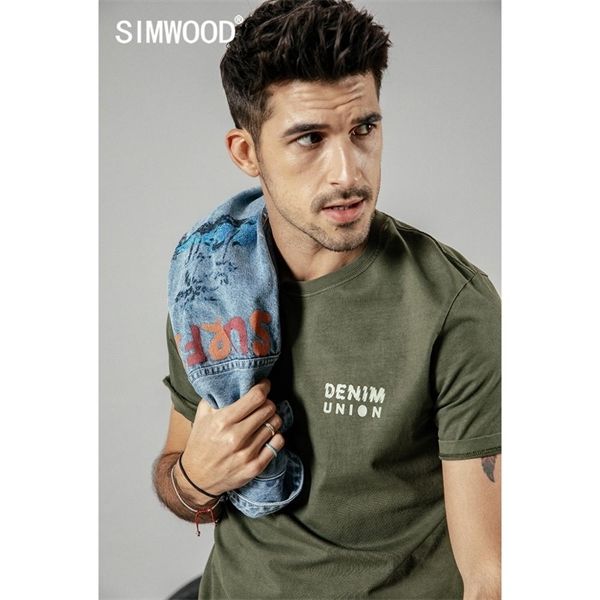 simwood 2020 summer new t shirt men fashion back print tshirt vintage 100% cotton brand clothing t-shirt 190192 q1121, White;black
simwood 2020 summer new t shirt men fashion back print tshirt vintage 100% cotton brand clothing t-shirt 190192 q1121, White;black