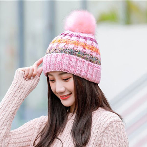 2020 new winter hat luxury quality fur pompom hats beanie girls women bonnet winter hats for women, Blue;gray
2020 new winter hat luxury quality fur pompom hats beanie girls women bonnet winter hats for women, Blue;gray