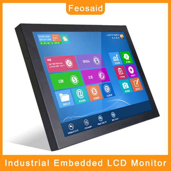 feosaid 14" 17" 18.5" 15.6 inch industrial computer monitor industrial plate numerically controlled displays vga for pc
feosaid 14" 17" 18.5" 15.6 inch industrial computer monitor industrial plate numerically controlled displays vga for pc