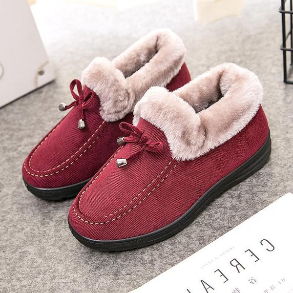 2020 women booties winter warm leisure thick bottom zipper flat platform waterproof snow boots with plush insi red black shoes
2020 women booties winter warm leisure thick bottom zipper flat platform waterproof snow boots with plush insi red black shoes