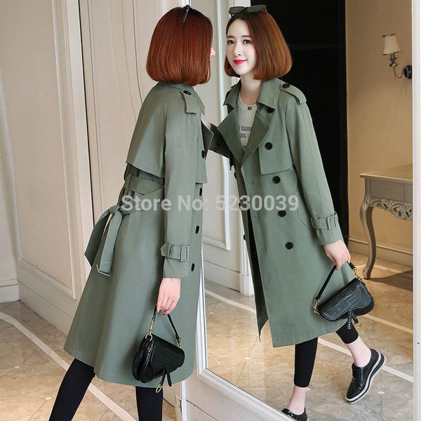women's cape long trench plus size femme fall clothes womens coats large slim trenchcoat double breasted women fashion, Black
women's cape long trench plus size femme fall clothes womens coats large slim trenchcoat double breasted women fashion, Black