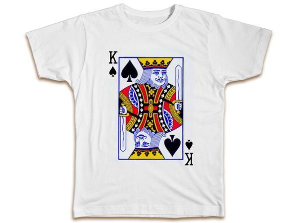 king playing card t-shirt - mens women casino gambling birthday present gift printing apparel tee shirt
king playing card t-shirt - mens women casino gambling birthday present gift printing apparel tee shirt