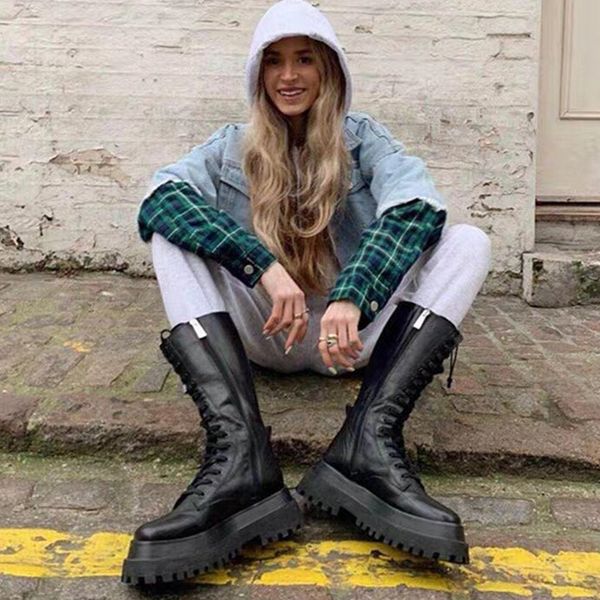 brand new ladies ins chunky heels platform boots women autumn winter woman shoes fashion female motorcycles boots 200918, Black
brand new ladies ins chunky heels platform boots women autumn winter woman shoes fashion female motorcycles boots 200918, Black