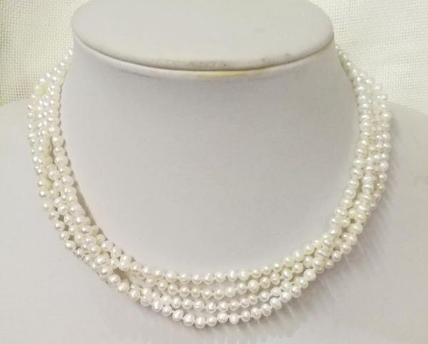 4 строки 35-60cm 14-24 «» ювелирные изделия женщина мода натуральный жемчуг 2-4мм белый ожерелье пресноводный жемчуг реальный, Golden;silver
4 строки 35-60cm 14-24 «» ювелирные изделия женщина мода натуральный жемчуг 2-4мм белый ожерелье пресноводный жемчуг реальный, Golden;silver
