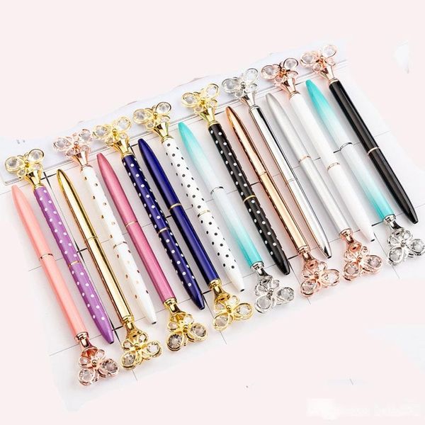 new multicolor diamond metal butterfly bullet type 1.0 ballpoint pens school office supplies business stationery student gift ing, Blue;orange
new multicolor diamond metal butterfly bullet type 1.0 ballpoint pens school office supplies business stationery student gift ing, Blue;orange