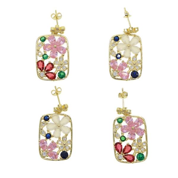 dangle & chandelier 2021 fashion daisy beautiful colourful flower cz design drop earring for women girl charm gold rainbow color jewelry, Silver
dangle & chandelier 2021 fashion daisy beautiful colourful flower cz design drop earring for women girl charm gold rainbow color jewelry, Silver
