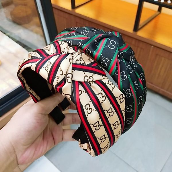 wholesale ladies headband designer striped letter hairpin fashion ladies printed hair accessories girl cute headscarf, Silver
wholesale ladies headband designer striped letter hairpin fashion ladies printed hair accessories girl cute headscarf, Silver