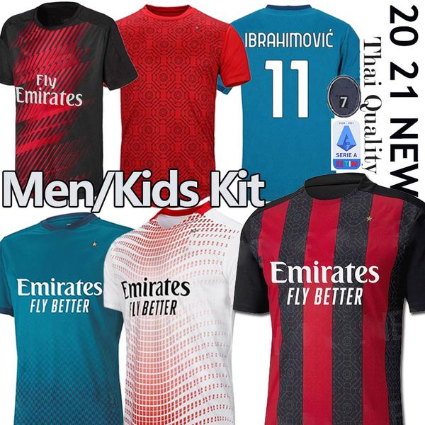 20 21 ac milan soccer jersey ibrahimovic tonali bennacer rebic camiseta de futbol football rebic romagnoli s.castillejo pants men kids, Black;yellow 
20 21 ac milan soccer jersey ibrahimovic tonali bennacer rebic camiseta de futbol football rebic romagnoli s.castillejo pants men kids, Black;yellow