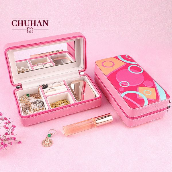 jewelry pouches, bags chuhan pink pu leather storage box earring organizer portable european stud ring lipstick c327, Pink;blue
jewelry pouches, bags chuhan pink pu leather storage box earring organizer portable european stud ring lipstick c327, Pink;blue