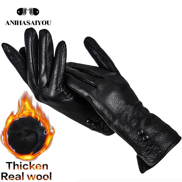 five fingers gloves fashion accessories real leather women,buckskin black wool lining keep warm women gloves, - 2296, Blue;gray
five fingers gloves fashion accessories real leather women,buckskin black wool lining keep warm women gloves, - 2296, Blue;gray