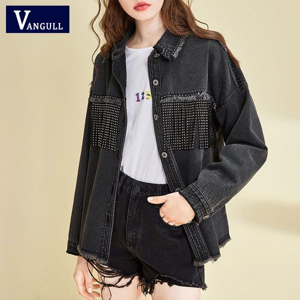 vangull vintage стильного fringe бисер крупногабаритных пальто куртки женщины 2020 осень мода с длинным рукавом изношенной обрезка дама верх, Black;brown
vangull vintage стильного fringe бисер крупногабаритных пальто куртки женщины 2020 осень мода с длинным рукавом изношенной обрезка дама верх, Black;brown