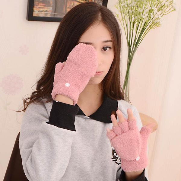 girls coral velvet flip cover half finger winter hand warmer mittens dual-use warm keeper womans gloves 6 colors, Blue;gray
girls coral velvet flip cover half finger winter hand warmer mittens dual-use warm keeper womans gloves 6 colors, Blue;gray