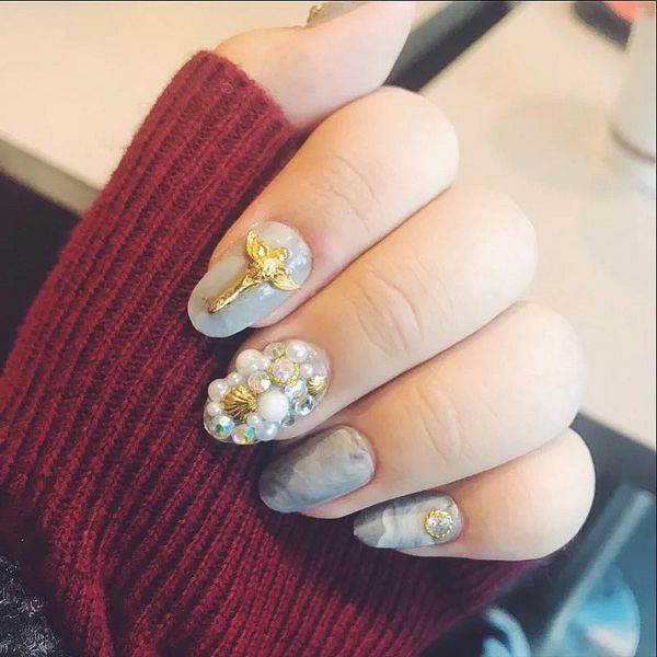3d design crystal metal nail art tips with glue women fashion shining rhinestone fake nails girls summer blue color false nails, Red;gold
3d design crystal metal nail art tips with glue women fashion shining rhinestone fake nails girls summer blue color false nails, Red;gold
