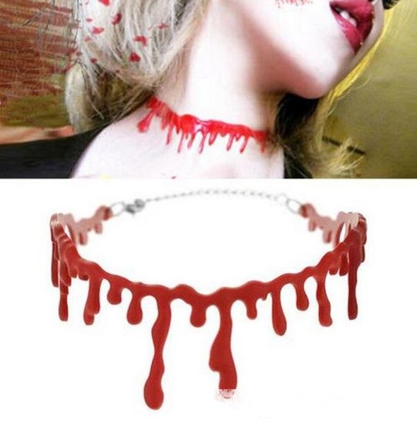 new punk women blood drip choker necklace halloween cosplay party gifts fashion jewelry gothic chokers gift for woman men
new punk women blood drip choker necklace halloween cosplay party gifts fashion jewelry gothic chokers gift for woman men
