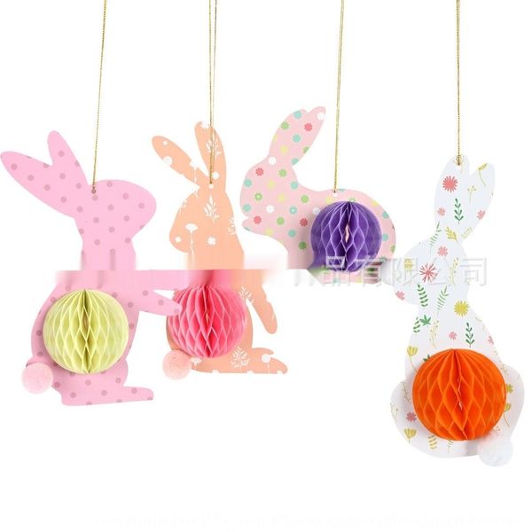 new 4-piece rabbit honeycomb easter new rabbit party decoration paper honeycomb ball kindergarten mall window decoration uncpe
new 4-piece rabbit honeycomb easter new rabbit party decoration paper honeycomb ball kindergarten mall window decoration uncpe