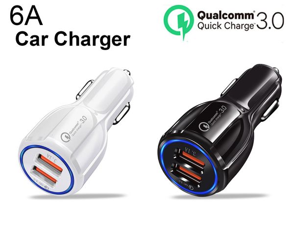 6a car charger quick charger dual usb fast charging adapter 2 port for universal phones without package
6a car charger quick charger dual usb fast charging adapter 2 port for universal phones without package