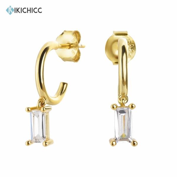 hoop & huggie kikichicc 925 sterling silver mini clear crystal hoops dangle charms simple luxury women circle loops wedding jewelry, Golden;silver
hoop & huggie kikichicc 925 sterling silver mini clear crystal hoops dangle charms simple luxury women circle loops wedding jewelry, Golden;silver