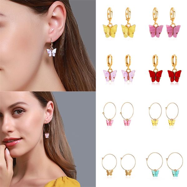 stud fashion classic butterfly acrylic earrings for women girls sell sweet colorful animal ear jewelry party gifts, Golden;silver
stud fashion classic butterfly acrylic earrings for women girls sell sweet colorful animal ear jewelry party gifts, Golden;silver