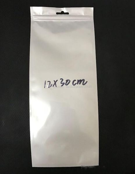 12x30cm 12*30cm clear white self seal zipper plastic retail packaging bag zipper bag retail package hang hole
12x30cm 12*30cm clear white self seal zipper plastic retail packaging bag zipper bag retail package hang hole