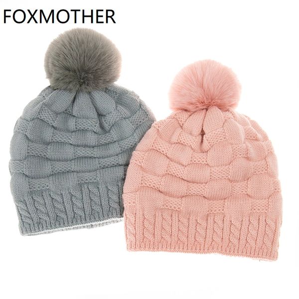foxmother new fashion black pink thicken warm pompom plaid knitted hat beanies skullies for women bob femme winter caps 2020, Blue;gray
foxmother new fashion black pink thicken warm pompom plaid knitted hat beanies skullies for women bob femme winter caps 2020, Blue;gray