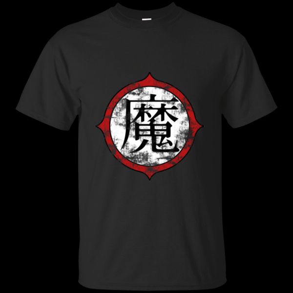 printed men t shirt cotton tshirt piccolo kanji o-neck short-sleeve women t-shirt
