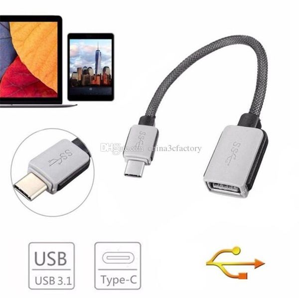 type c usb 3.1 male connector to a female otg data braided cable adapter for huawei p9 p10 plus xiaomi lg phone
type c usb 3.1 male connector to a female otg data braided cable adapter for huawei p9 p10 plus xiaomi lg phone