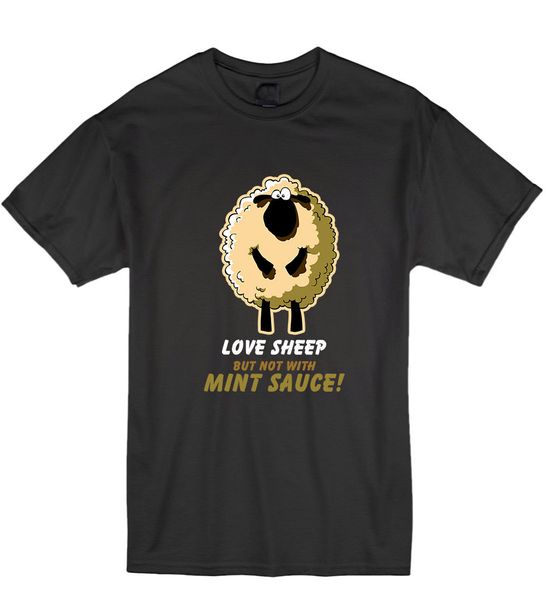 2019 men's fashion summer short sleeves cotton t-shirt love sheep but not with mint sauce welsh t shirt making
2019 men's fashion summer short sleeves cotton t-shirt love sheep but not with mint sauce welsh t shirt making