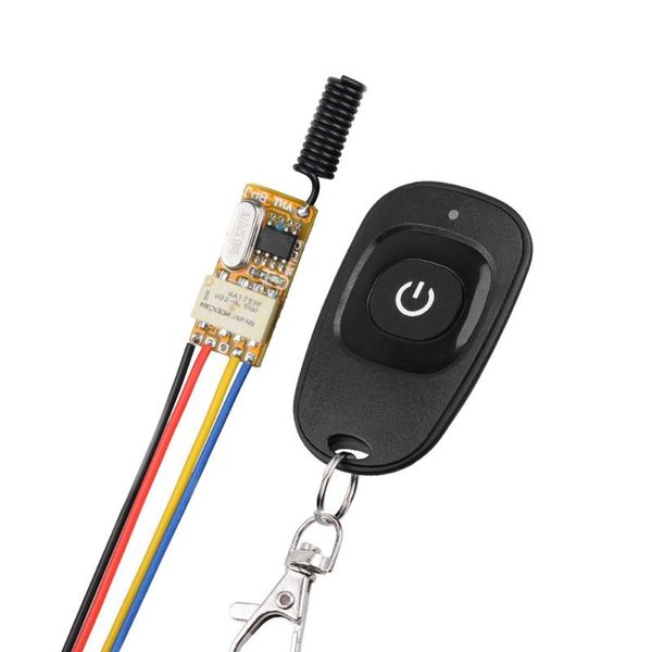 smart home control dc 3.7 v 4.2 5 6 7.4 9 12 mini relay remote switch rf wireless no com nc black waterproof transmitter
smart home control dc 3.7 v 4.2 5 6 7.4 9 12 mini relay remote switch rf wireless no com nc black waterproof transmitter