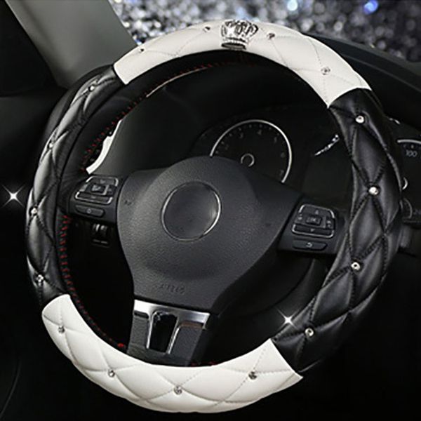 fashion women pu leather car steering wheel cover rhinestones crystal seat belt car styling accessories interior mouldings
fashion women pu leather car steering wheel cover rhinestones crystal seat belt car styling accessories interior mouldings