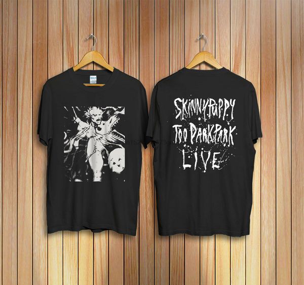 vintage skinny puppy too dark park live t-shirt tee 
vintage skinny puppy too dark park live t-shirt tee
