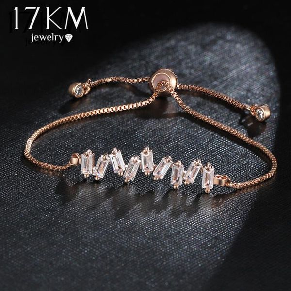 17km brand fashion flower cubic zirconia charm bracelet for women bangle & bracelet pulseras mujer female party wedding jewelry, Golden;silver
17km brand fashion flower cubic zirconia charm bracelet for women bangle & bracelet pulseras mujer female party wedding jewelry, Golden;silver
