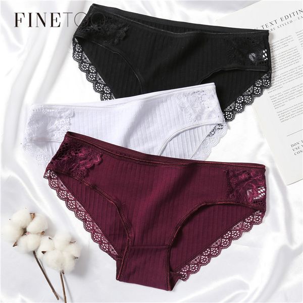 women's panties finetoo lace cotton underwear soft women underpants comfortable girls lingerie fashion female -xl, Black;pink
women's panties finetoo lace cotton underwear soft women underpants comfortable girls lingerie fashion female -xl, Black;pink